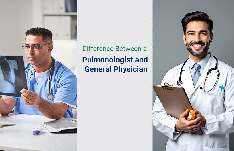 difference between a Pulmonologist and a General Physician
