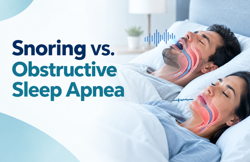 Snoring vs Sleep Apnea