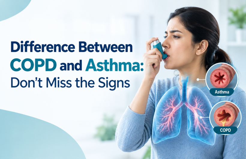 Difference Between COPD and Asthma